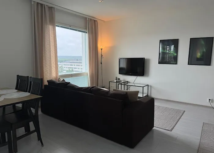 With Chance To Aurora At Center Rovaniemi